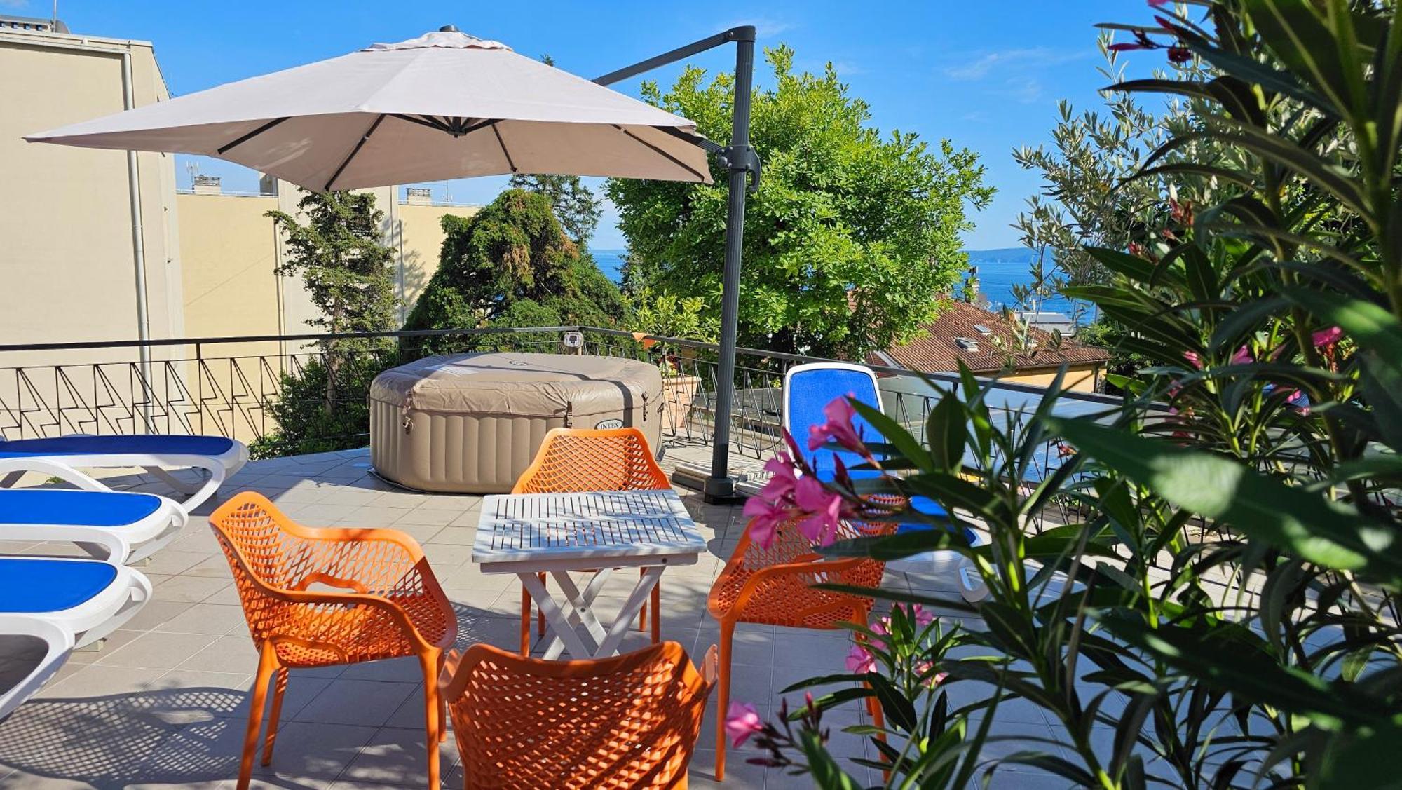 Elvira Apartment Opatija Bagian luar foto