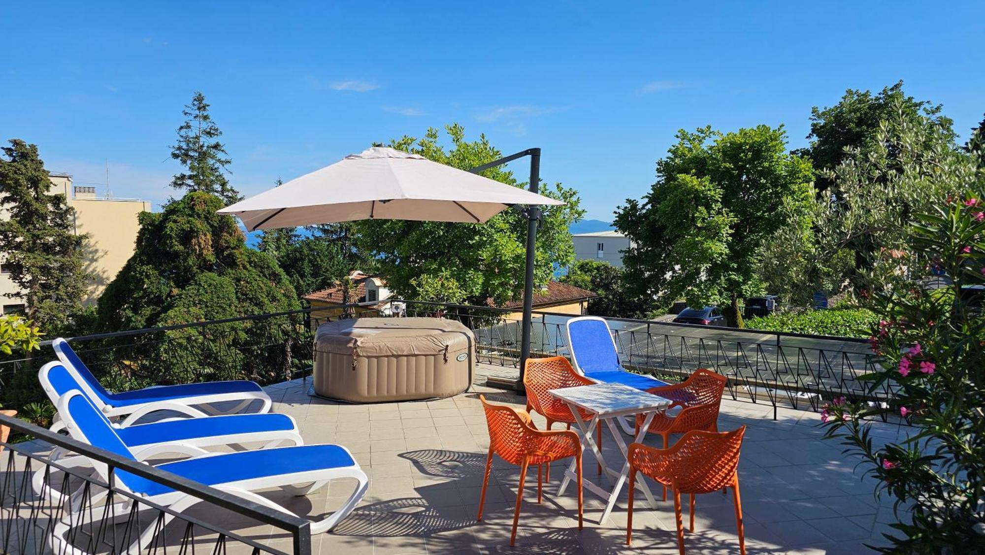 Elvira Apartment Opatija Bagian luar foto